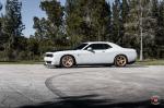 Dodge Challenger SRT Hellcat on Vossen Wheels (LC-101) 2018 года